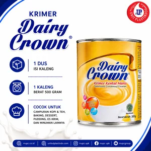 Susu Krimer Kental Manis Dairy Crown 500 Gram