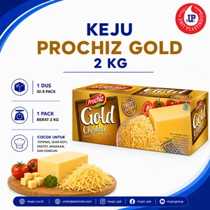 Keju Cheddar Olahan Prochiz Gold 2 Kg