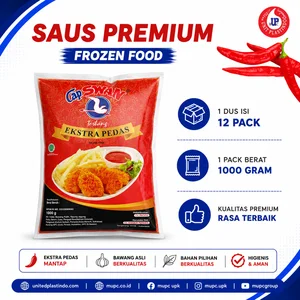 Saus Sambal Cap Swan Ekstra Pedas 1Kg  Premium Frozen Food
