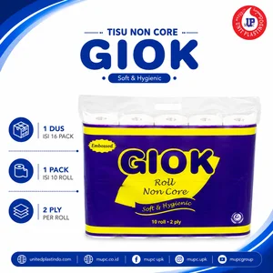 Tisu Toilet Non Core Giok 10 Roll 2 Ply
