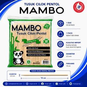 Mambo Bamboo Skewers for Cilok 15 cm