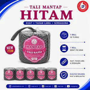 Tali Rafia Mantap Hitam 750 Gram