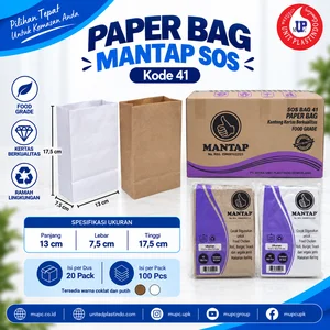 Paper Bag SOS Mantap Kode 41 100 Pcs