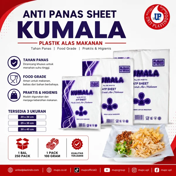 Plastik Anti Panas Sheet Kumala 