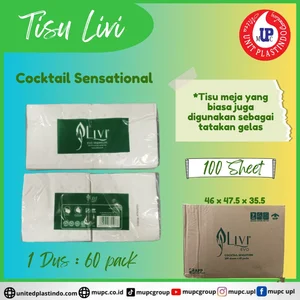 Tissue / Tisu Wajah Livi Cocktail Sensational