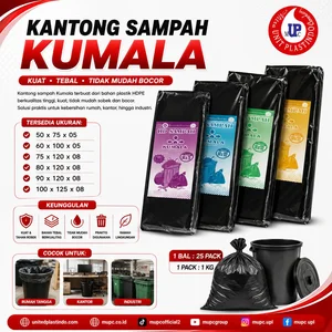 Hdpe Kantong Plastik Sampah Full Kumala