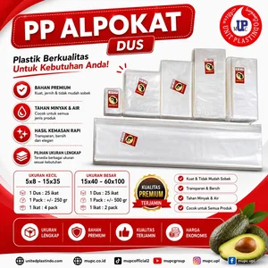 Plastik PP Alpokat – Kantong Plastik PP Transparan untuk Kebutuhan Kemasan