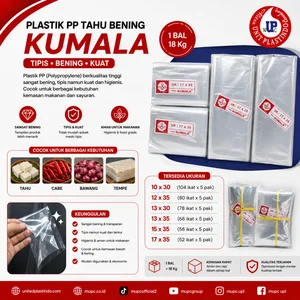 Kumala Pp Plastic Tofu Various Sizes
