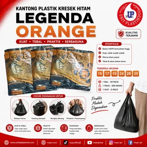 Kantong Plastik Kresek Hitam Legenda Orange