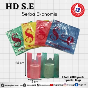 Kantong Plastik Kresek HD Serba ekonomis (SE)