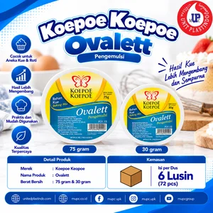 Ovalett Koepoe Koepoe Pengemulsi Kue 30 Gram 75 Gram