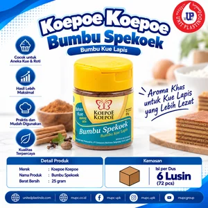 Koepoe Koepoe Spekoek Spice 25 Gram for Layer Cake