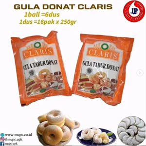 GULA DONAT CLARIS 250 GRAM