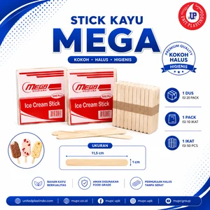 MEGA Food Grade Wooden Ice Cream Sticks Import