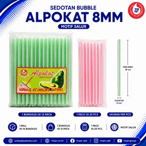 SEDOTAN BUBBLE GIOK ALPOKAT SALUR 8MM