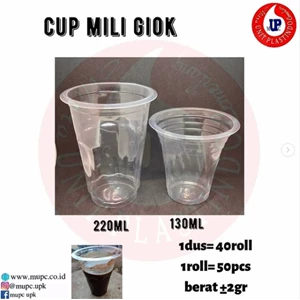 CUP MILI GIOK 220ML 130ML / GELAS KOPI / CUP ULIR