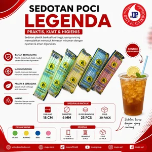 Sedotan Poci Legenda warna warni 