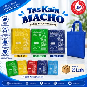 Tas Kain Macho Handle Lipat 25x35 30x40 38x45 cm