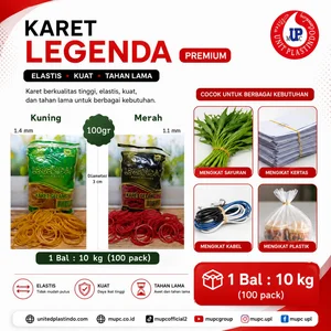 KARET LEGENDA KUNING & MERAH 100gr