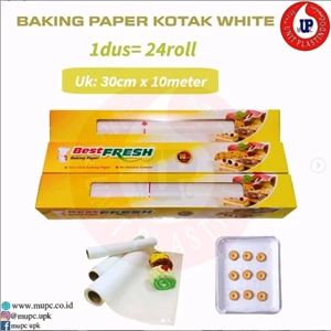 Baking Paper Best Fresh / Kertas Roti Putih Anti Lengket