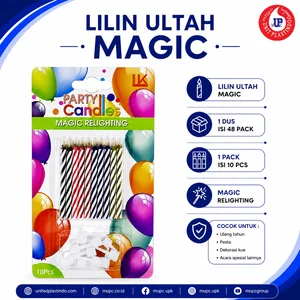 Lilin Ulang Tahun Magic Relighting 10 PCS