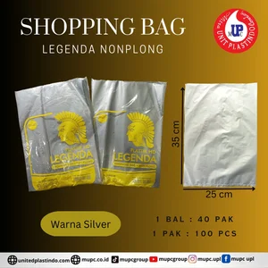 Shopping bag Legenda Non Plong 25x35 Tas belanja