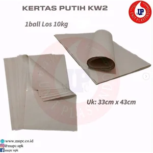 Kertas Putih KW 2 / Kertas Nasi Padang 10kg