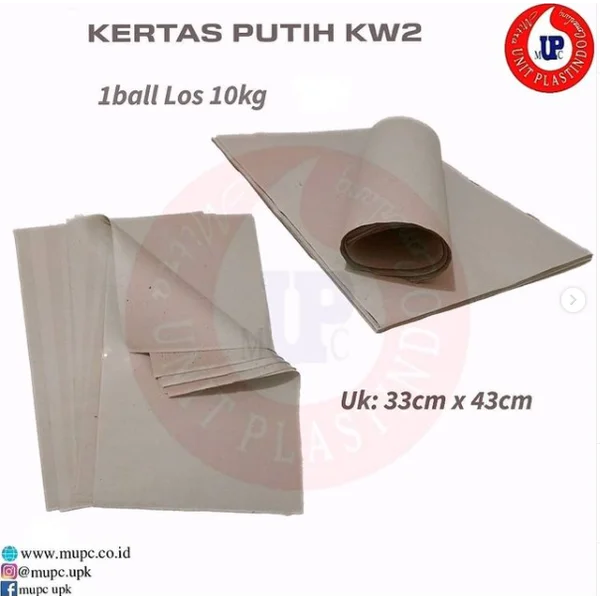 Kertas Putih KW 2 / Kertas Nasi Padang 10kg