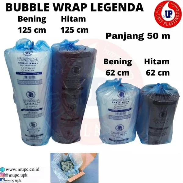 BUBBLE WRAP LEGENDA 62CM DAN 125CM