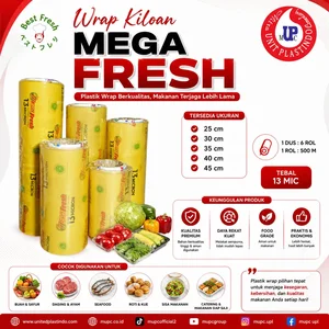 Wrap Kiloan Mega Fresh – Plastik Wrapping Food Grade untuk Menjaga Kesegaran Makanan