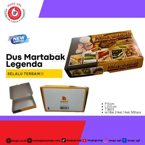 Dus martabak 13.5 cm x 21 cm / Dus makanan / kotak makan