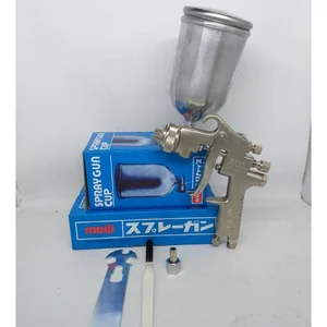 Spray Gun + Cup Tabung Atas F1000 Merk Meiji