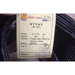 NYYHY Cable Uk. 3 x 0.75 mm Brand Jembo