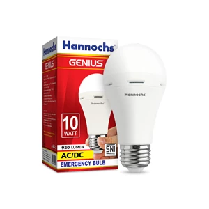 Lampu LED Bulb Emergency Genius Hannochs