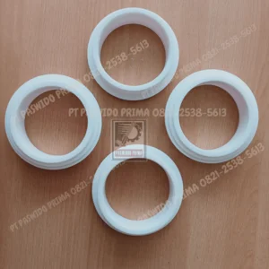 Bushing Profil D. 95 x 130 x 35 5mm Mat  Teflon Putih