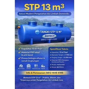 STP Biotech RCO 13 kapasitas 13000 liter