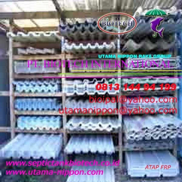ROOFLIGHT ATAP FIBREGLASS TRANSPARAN