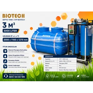 IPAL MBG 3000 liter 3 m3