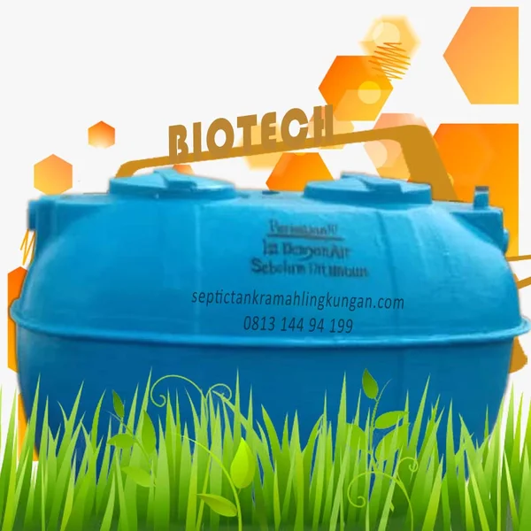 Septic Tank Bio RC 3 untuk mengolah limbah kapasitas 15 orang