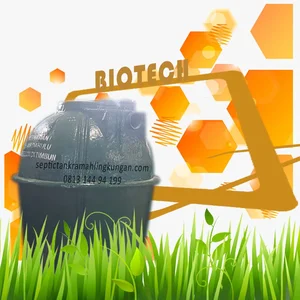 Ukuran Septic Tank Biotech BT 12 kapasitas 1800 liter untuk 6 orang s.d 8 orang