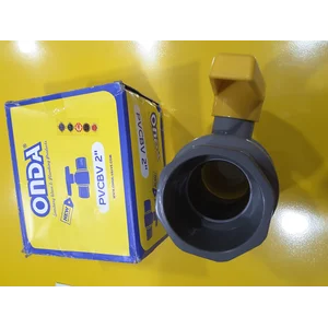 Stop Kran Ball Valve PVC Onda Ukuran 3 Inch