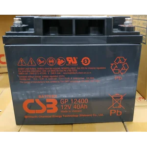 BATERAI AGM / Baterai Aki CSB GP 12400 Baterai Industri