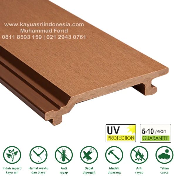 Plafon Kayu WPC OUTDOOR Q21