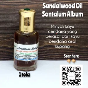 Sandalwood Santalum Album Oil/Minyak Kayu Cendana 1 Tola