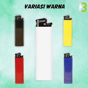 Custom Cricket Korek Api Lighter SOUVENIR  Promosi Cetak UV Print Warna