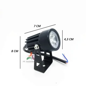 Hanseki Led Spotlight 3W Rgb