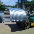 Gorong Gorong Baja Pipa Baja Bergelombang Pipa Aramco Armco Gorong Gorong Besi Galvanis 2