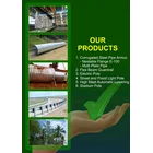Gorong Gorong Baja Pipa Baja Bergelombang Pipa Aramco Armco Gorong Gorong Besi Galvanis 9