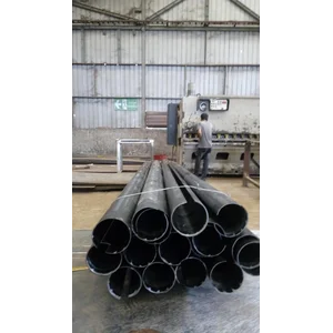 Tiang Lampu PJU Bulat Taper Cone Lampu Jalan PJU