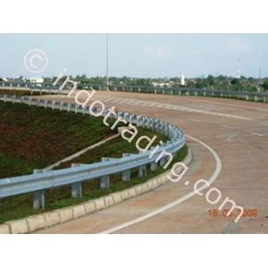 Safety Barrier Guardrail road highway